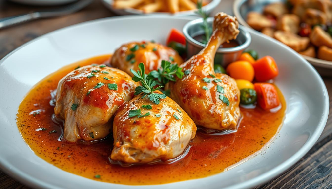 poulet en sauce recette