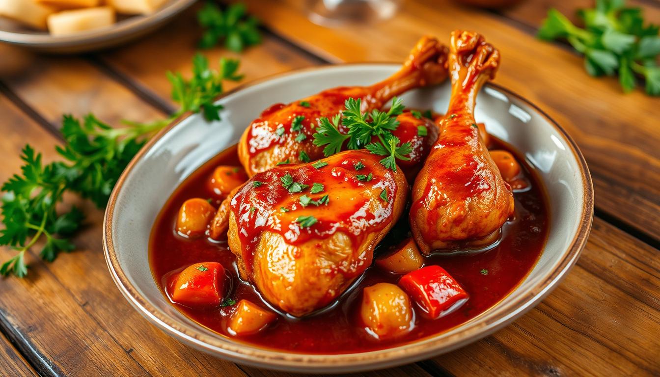 recette poulet en sauce