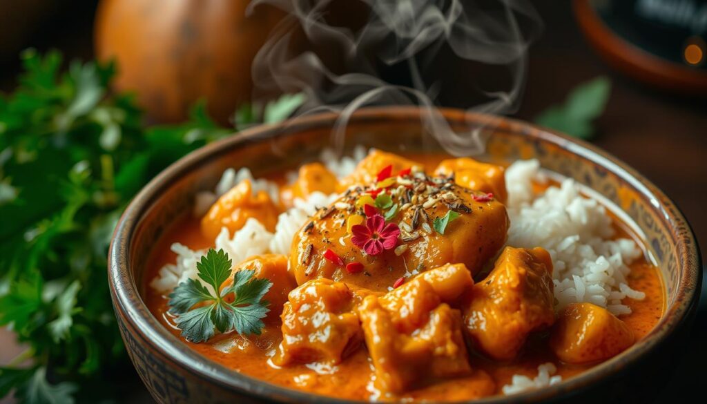 riz poulet curry