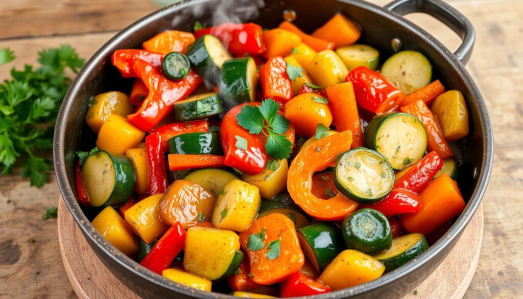 sauté de légumes