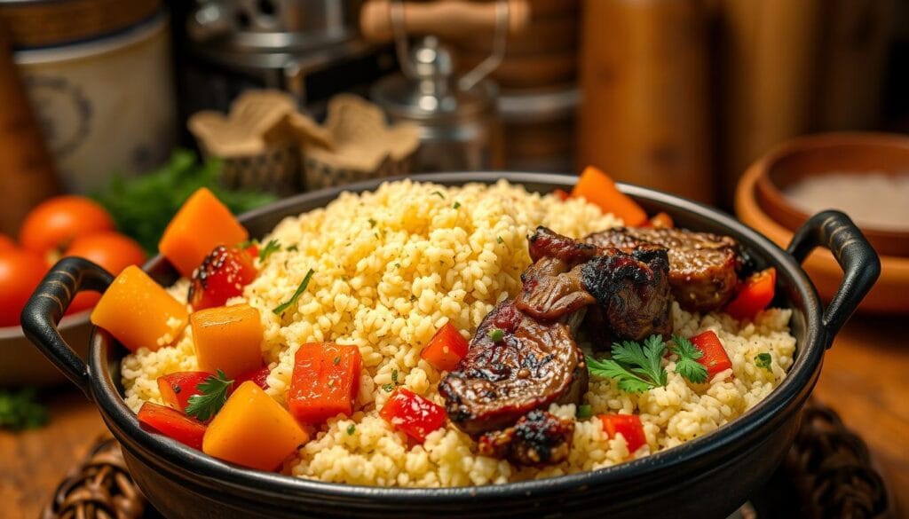 couscous à l'agneau 